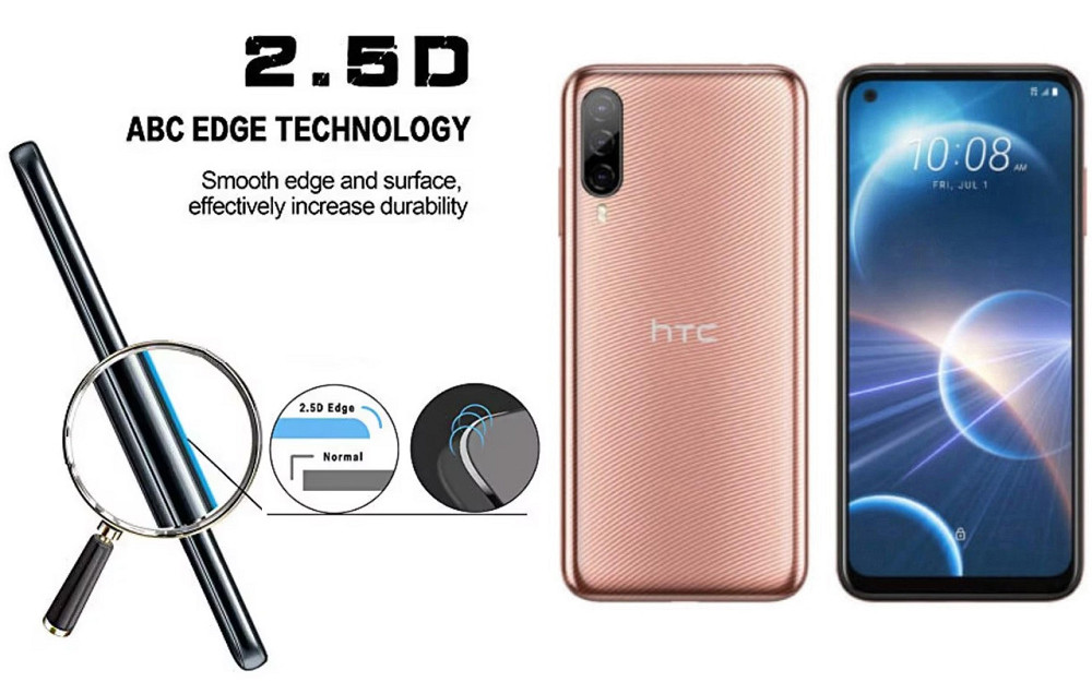 Защитное стекло ArmorGlass для HTC Desire 22 Pro 5G – устойчивое к царапинам и ударам Киев - изображение 2
