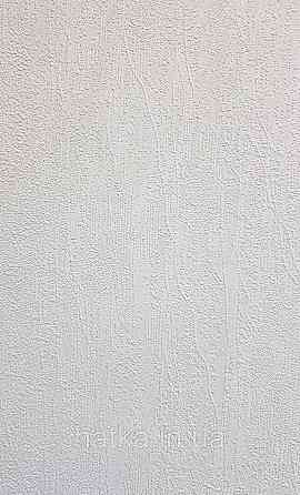 Обои виниловые на флизелине AS creation Perfect 1.06Х10 полоски волны однотонные структурные голубые Киев