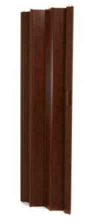 Двері гармошка глухаюча DiCIDoors DiCi-12  85х2030х12мм  Вишня  №309 Дніпро