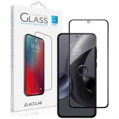 Скло захисне ACCLAB Full Glue MOTO EDGE 30 Neo Black (1283126546679) Вінниця