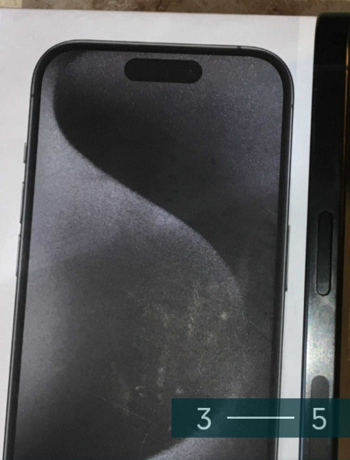 Айфон: iPhone 15 Black Titanium 128Gb.Новенький Київ - фото 1