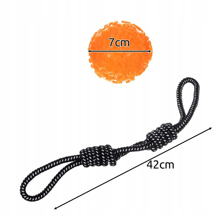 Набор игрушек для собак 10 предметов для обучения и для развлечения Purlov (24388) Нововолынск - изображение 5