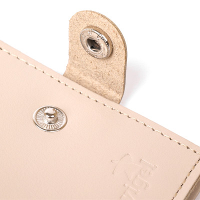 Портмоне Shvigel Кожаное Бежевое (16489) Винница - изображение 7