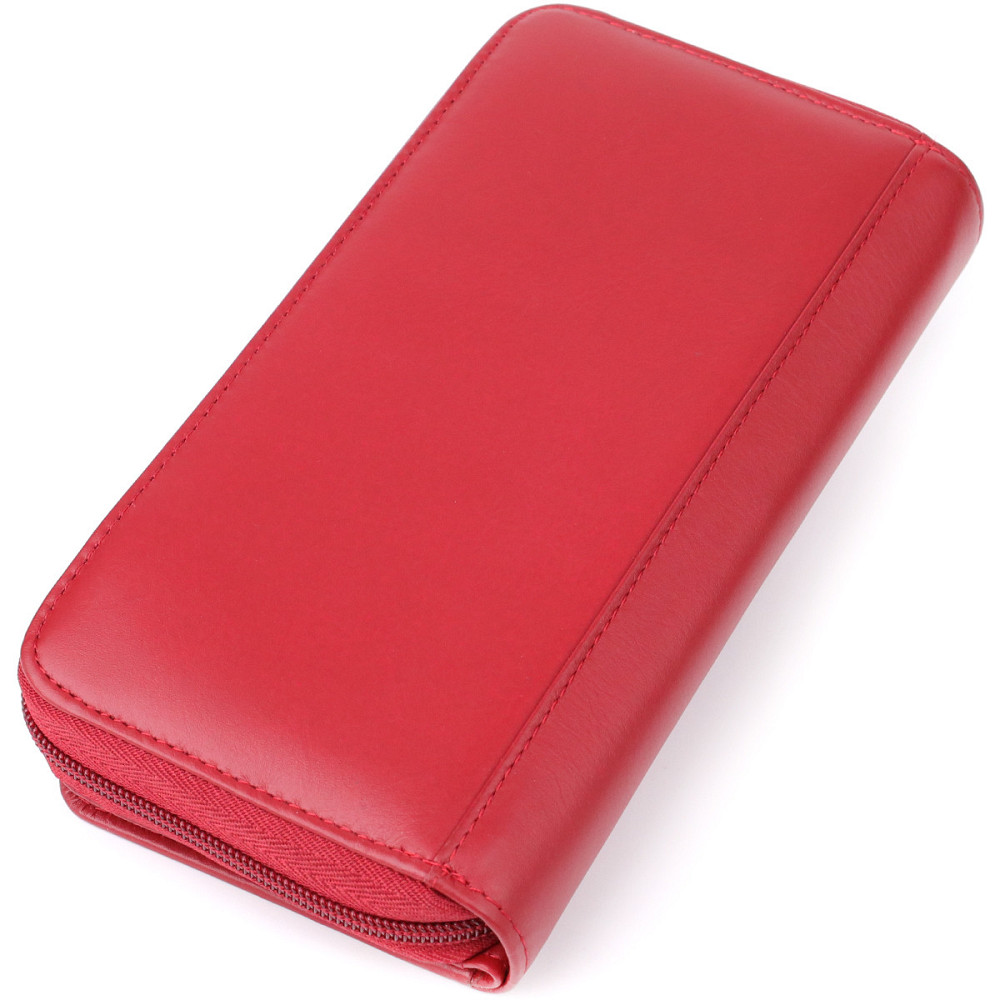 Вместительный женский кошелек из натуральной кожи Tony Perotti 20902_1 (1192 rosso) Красный Киев - изображение 2