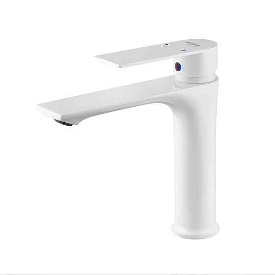 Змішувач для раковини Kroner KRP Jena — W010 білий мат Київ