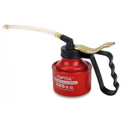 Маслянка для змащення Toptul нагнітач металева 225 мл гнучкий наконечник (NCAA0123) Вінниця