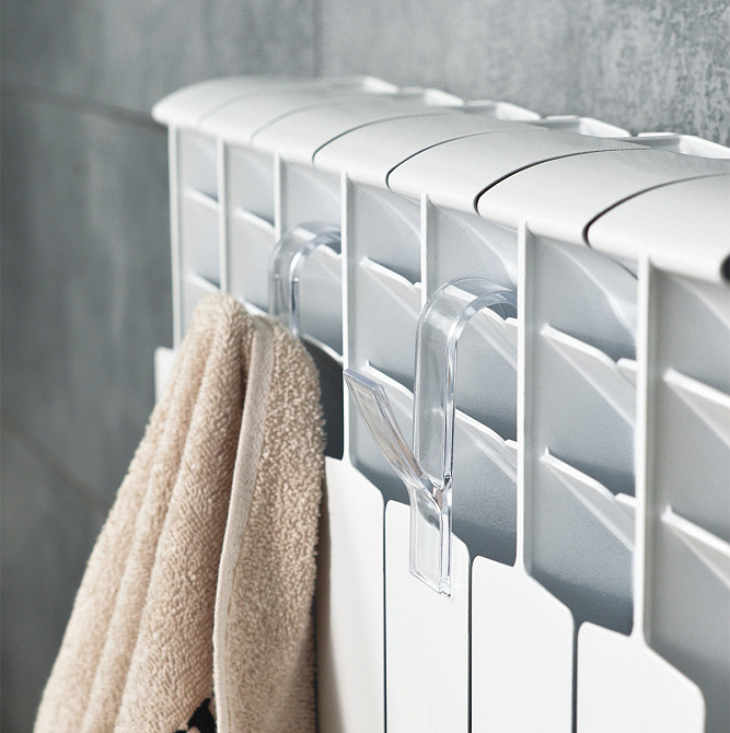 Гачок для сушарки для рушників прозорий, комплект 2 шт. Київ - фото 5