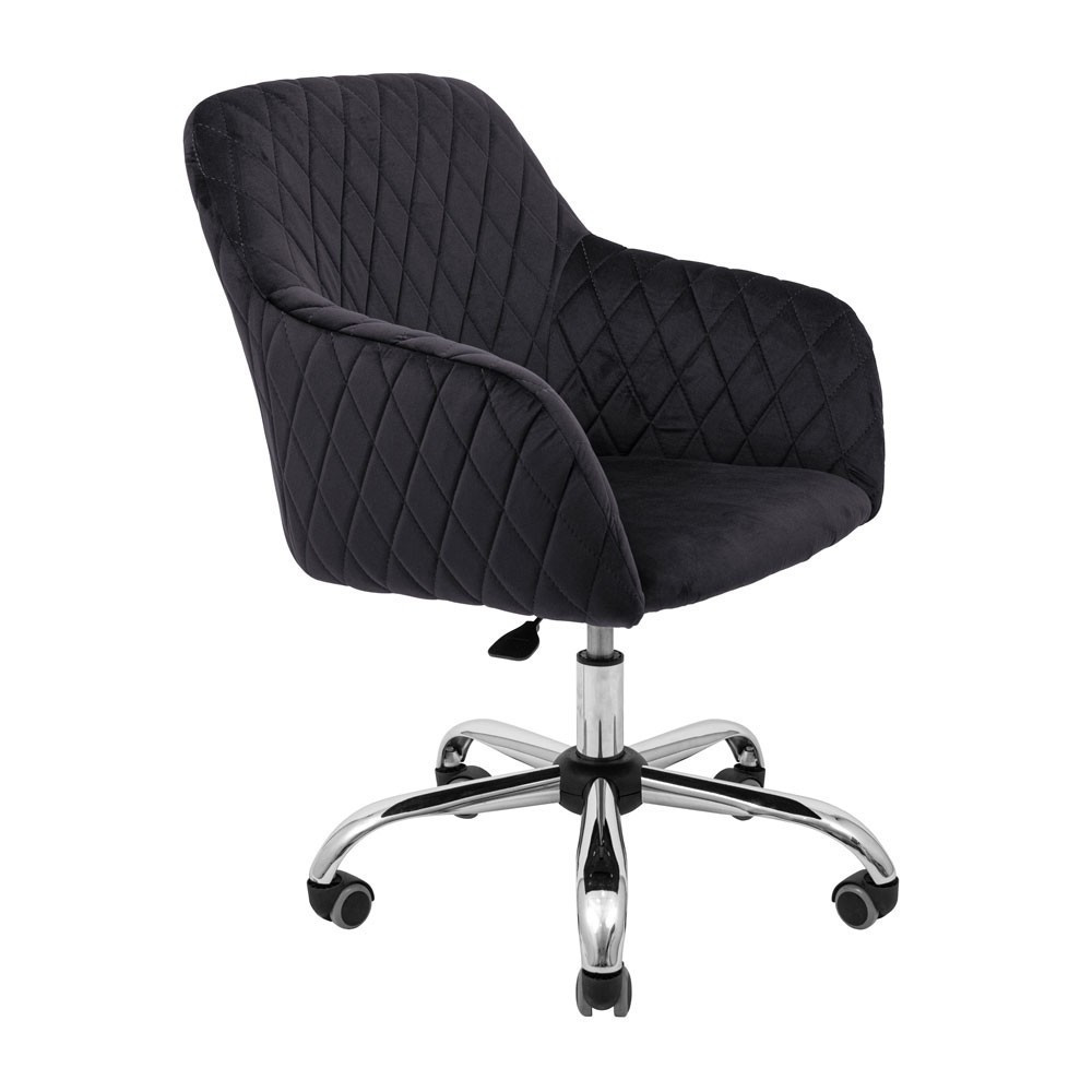 Стілець крісло м'який LibertyDesign U Jasmine 100 Piastra Roll Хром Темно-сірий Київ - фото 1