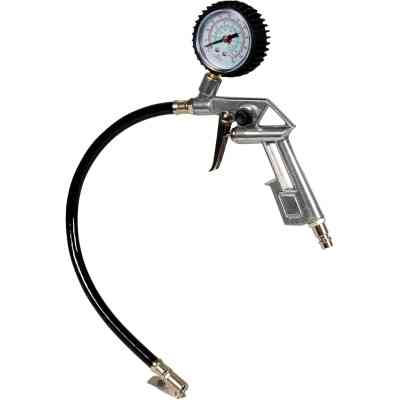 Пистолет для подкачки колес Einhell со стальным переходником, max 8бар, 1/4'' (4137000) Винница