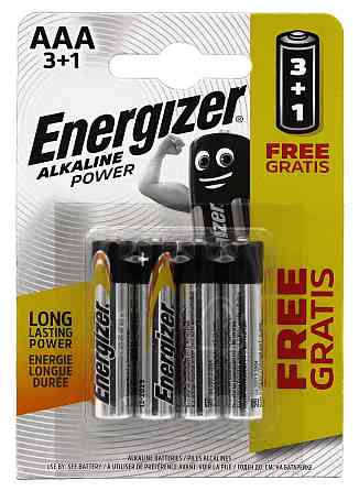Батарейка Energizer LR3/AAA Лужна / блістер 4шт Дніпро