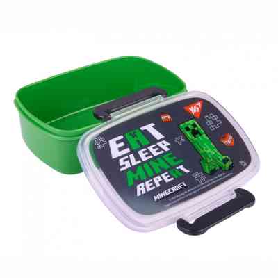 Ланч-бокс детский Yes Minecraft.Creeper 750 мл (708366) Винница