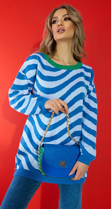 Стильний светр (42-46) Київ - фото 2