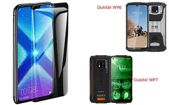 Защитное стекло NeoGlass для Oukitel WP6, Oukitel WP7 – ультрапрозрачное и устойчивое Киев