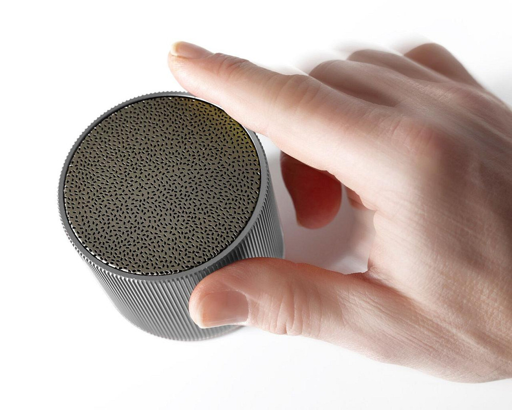 Портативный динамик Lexon Fine Speaker 3Вт (Серый) Киев - изображение 2