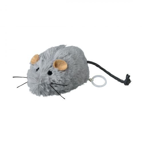 Игрушка Trixie для кошек Мышка заводная вибрирующая с кошачьей мятой 8см Киев - изображение 1