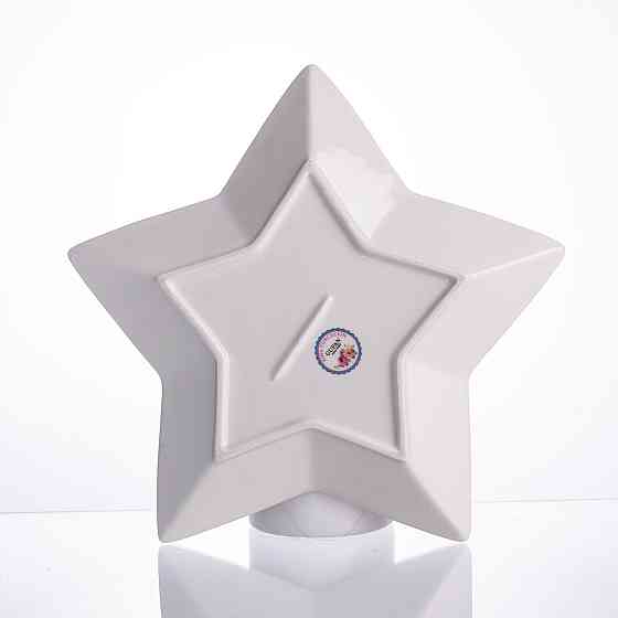 Блюдо сервировочное новогоднее для закусок Santa 25.5 (см) из фарфора HP-SDHK-20 Киев