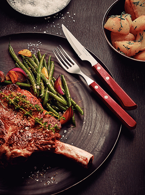 Набор приборов для гриля Tramontina Barbecue Polywood, 12 предметов (6710921) Киев - изображение 3