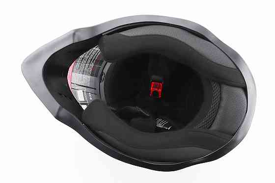 Шолом кросовий/ендуро/АТV зі склом BLD-819-7 L (59-60см), ЧОРНИЙ/ЖОВТО-СИНІЙ Киев