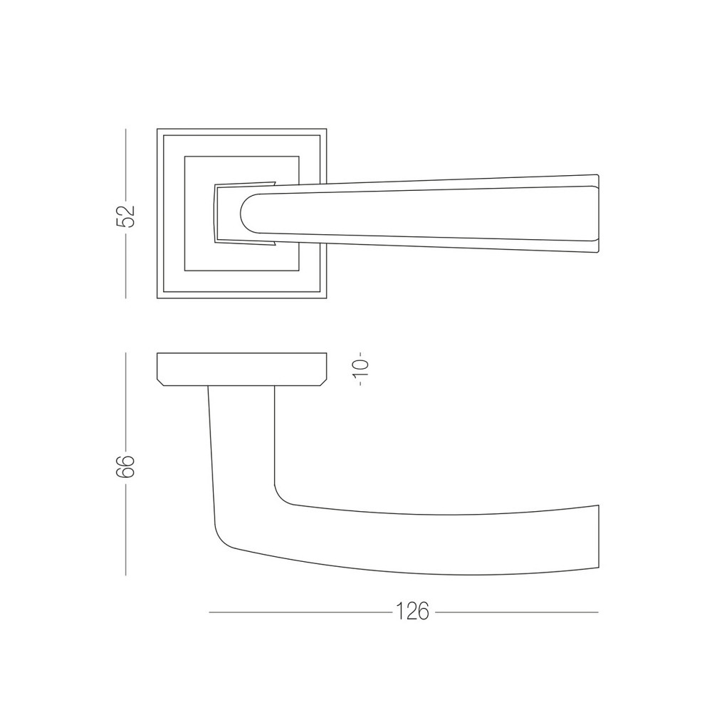 Ручка Z-1355 BN/SBN Чорний нікель/матовий чорний нікель Київ - фото 3