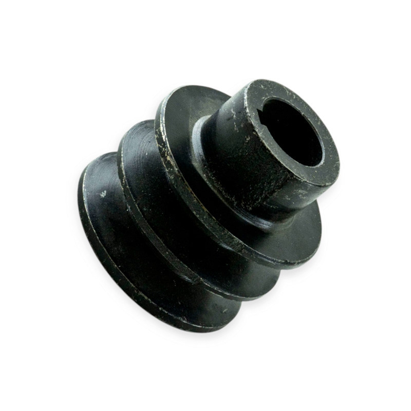 Шкив ведущий 2 ручья (посадочн. Ø20mm) на мотоблок 168F ремня Мукачево - изображение 1