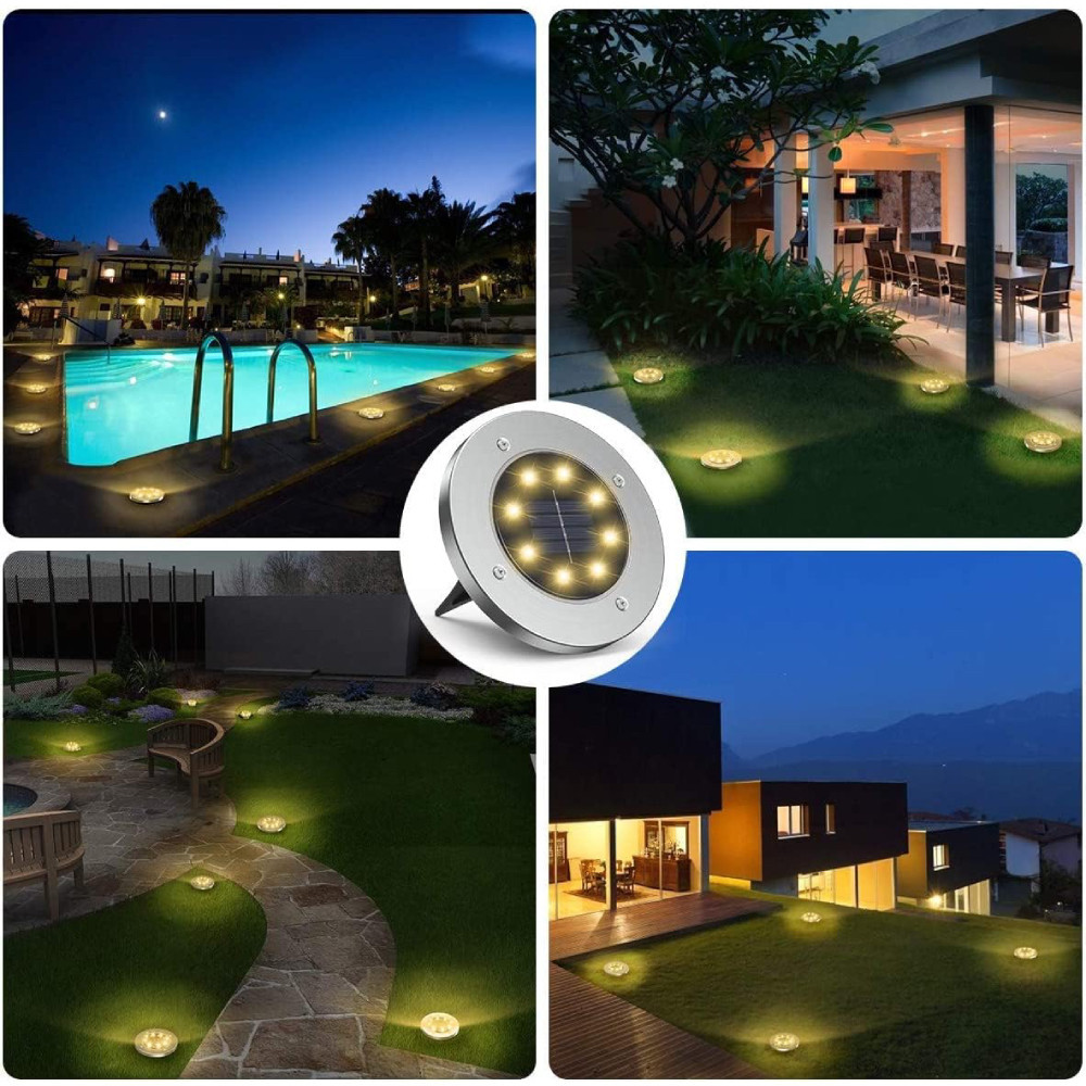 Уличные светильники на солнечной батарее 4шт,Solar Disk SBR Киев - изображение 7