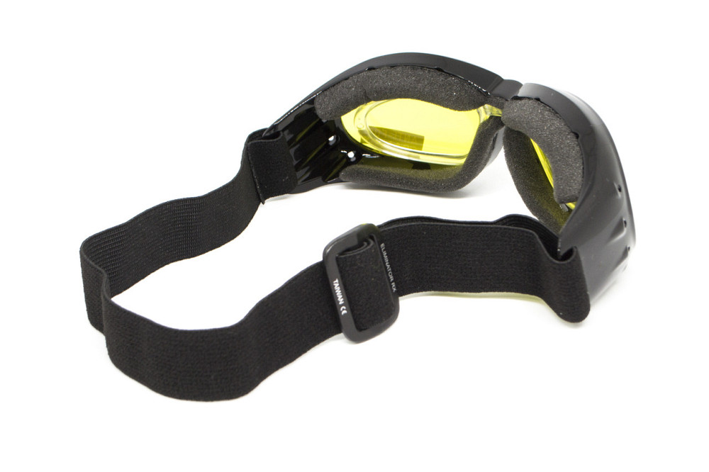 Окуляри захисні з ущільнювачем Global Vision Eliminator RX (yellow) Anti-Fog, жовті з діоптричною вставкою Запоріжжя - фото 5