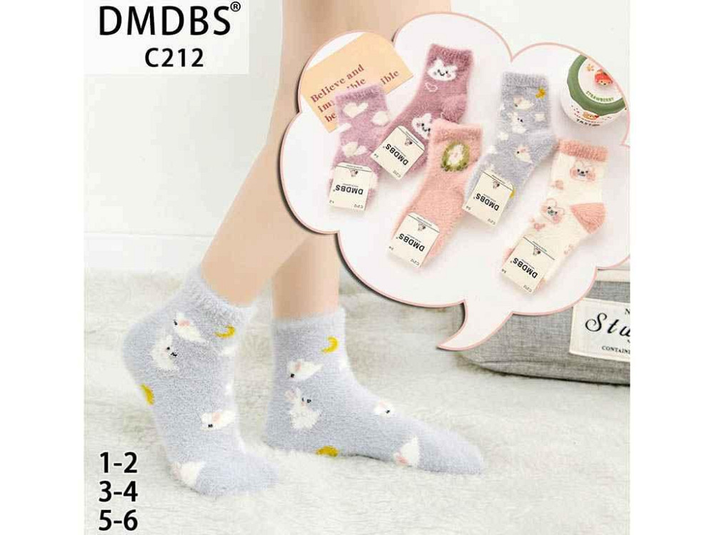 Носки девч норка арт.c212 р.5-6 лет 10 пар ТМ DMD Киев - изображение 1