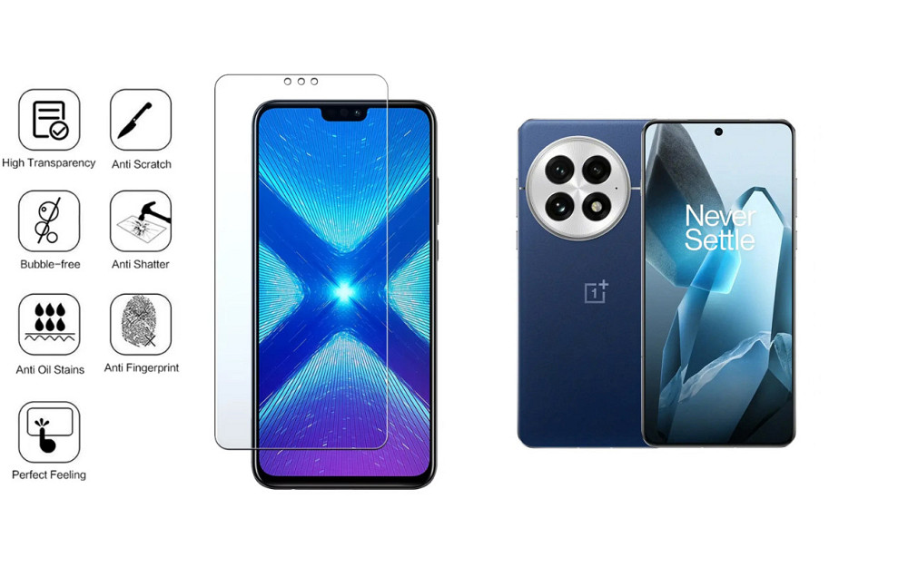 Защитное стекло NeoGlass для OnePlus 13, OnePlus 13R – ультрапрозрачное и устойчивое Киев - изображение 4