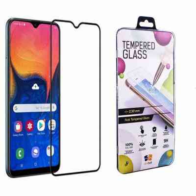 Стекло защитное Drobak Samsung Galaxy A01 (Black) (454531) Винница