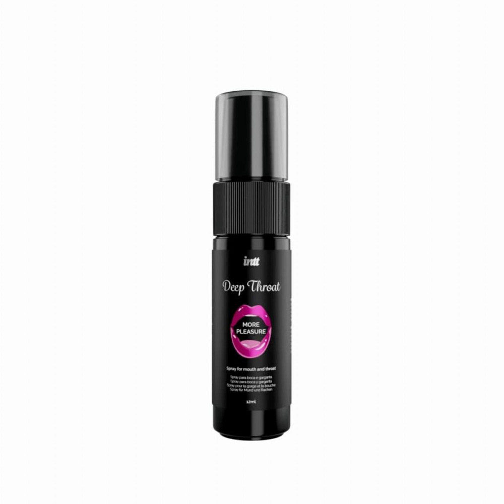 Спрей для оральных ласк Intt Deep Throat освежающая мята Sex Aura Киев - изображение 2