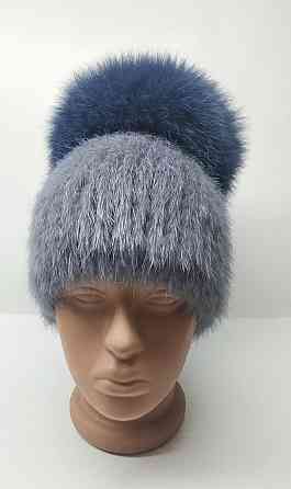 Шапка хутряна жіноча Бон Анетта Сірий Харків