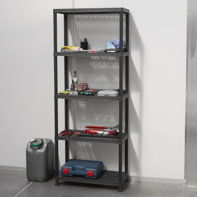 Стелаж Toomax 5 полиць cm. 71x35x180h black (5139) Вінниця - фото 2