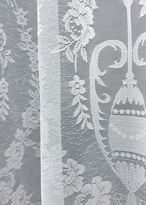 Тюль VR-Textil 1969т Жакард Білий 400х270 см (42-1005) Київ - фото 4