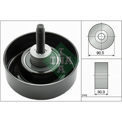 Ролик натяжителя ремня INA 532 0405 30 Винница - изображение 1