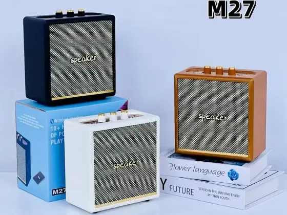 Мінідинамік Bluetooth M27 Підтримка TF карт памʼяті (microSD),FM-радіо,До 5 годин автономної роботи Київ