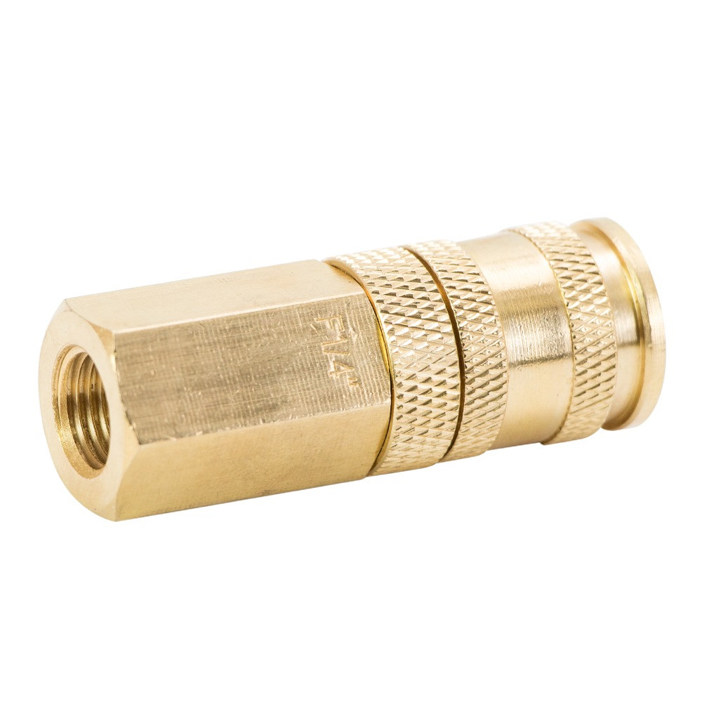 Sigma Соединение быстросъемное усиленное с фиксатором FT 1/4" (латунь) SIGMA (7021641) Коломия - фото 2