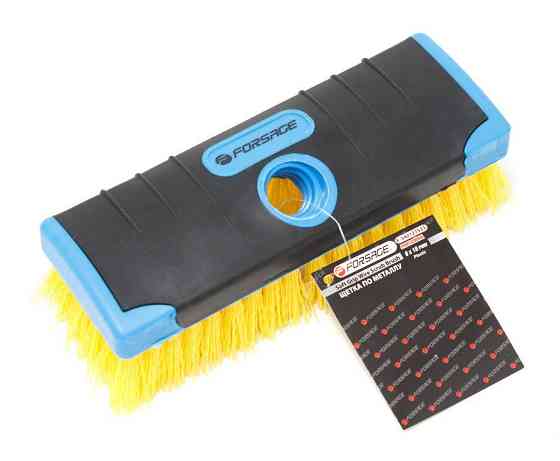 Щітка для прибирання в пластиковому корпусі під "держак" (ширина щітки 18см, пластиковий дріт, 6х19р Одеса