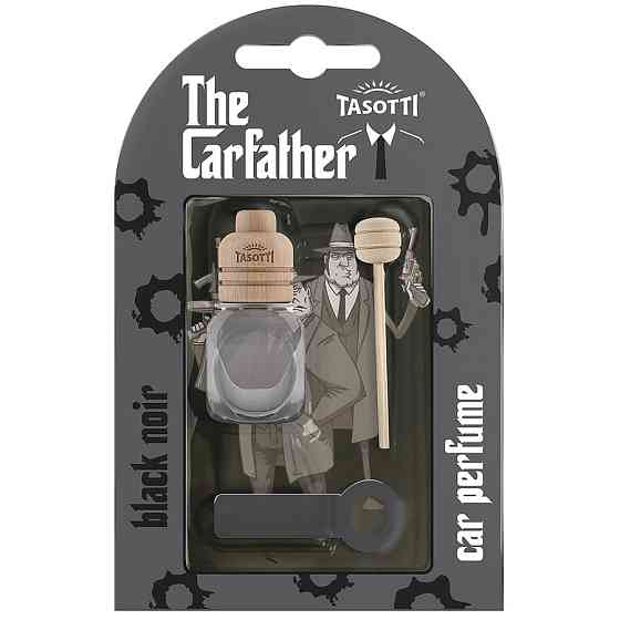 Ароматизатор для авто на обдув "Carfather Wood" Black Noir (Чорний Нуар) 7мл Tasotti Київ
