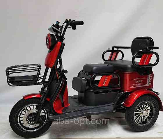 Трицикл Електричний з кузовом CORSO PROTEX S 1200W-72V-23Ah шини 10«-10» купити в інтернет-магазині Одеса