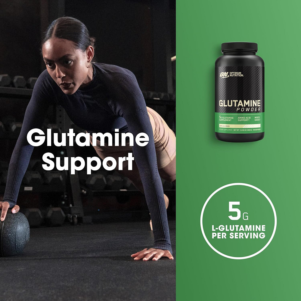 Глютамин Optimum Nutrition Glutamine Powder 300 g Луцк - изображение 3