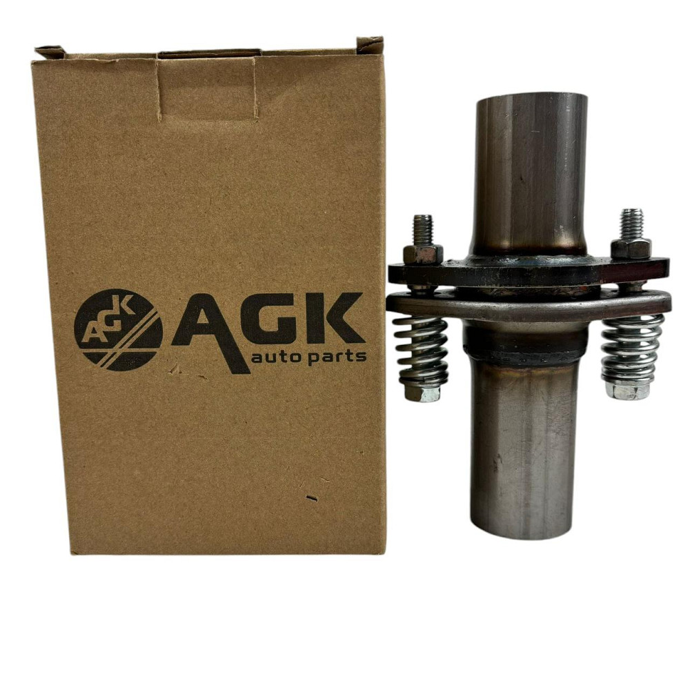 Фланець у зборі d45 мм демферний (фланці, прокладка, кріплення) нержавіюча сталь 409L Мукачево - фото 5