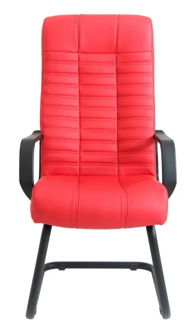 Офісне Конференційне Крісло Richman Atlant Fly 2210 CF Пластік Червоне Дніпро - фото 4