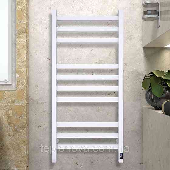 Полотенцесушитель Авангард 480х1000 Sensor левый с таймером, белый Черновцы