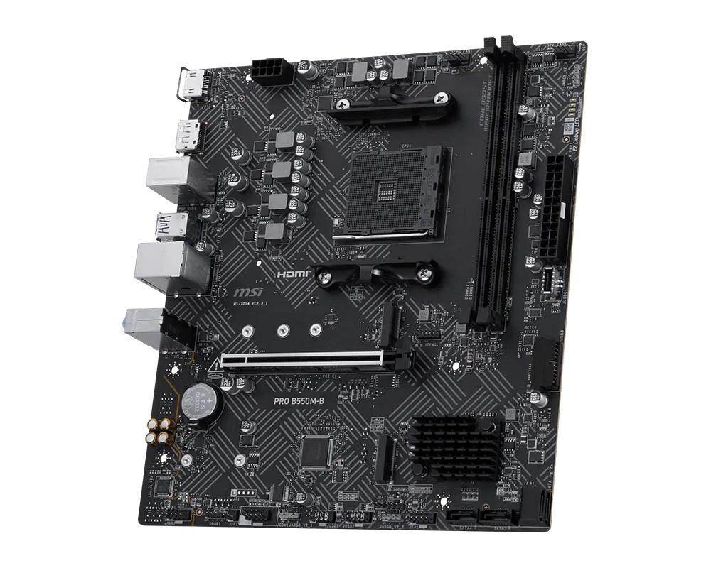 Материнська плата MSI Pro B550M-B Socket AM4 ( 14193 ) Харків - фото 3