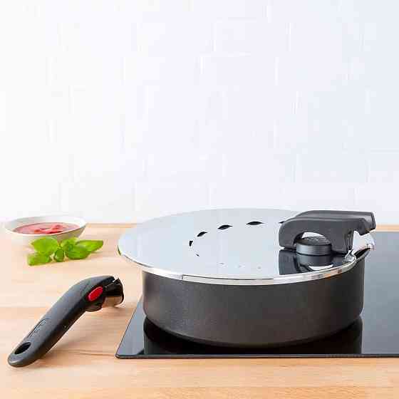 Кришка із захистом від розбризкування Tefal Ingenio 20-28 см (L9829853) ( Нержавіюча сталь ) Харьков