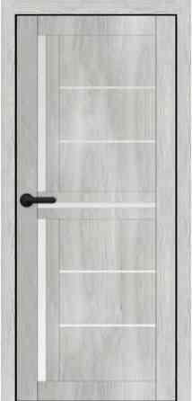 Дверь межкомнатная Порталино PL-06 санома серая сатин Киев