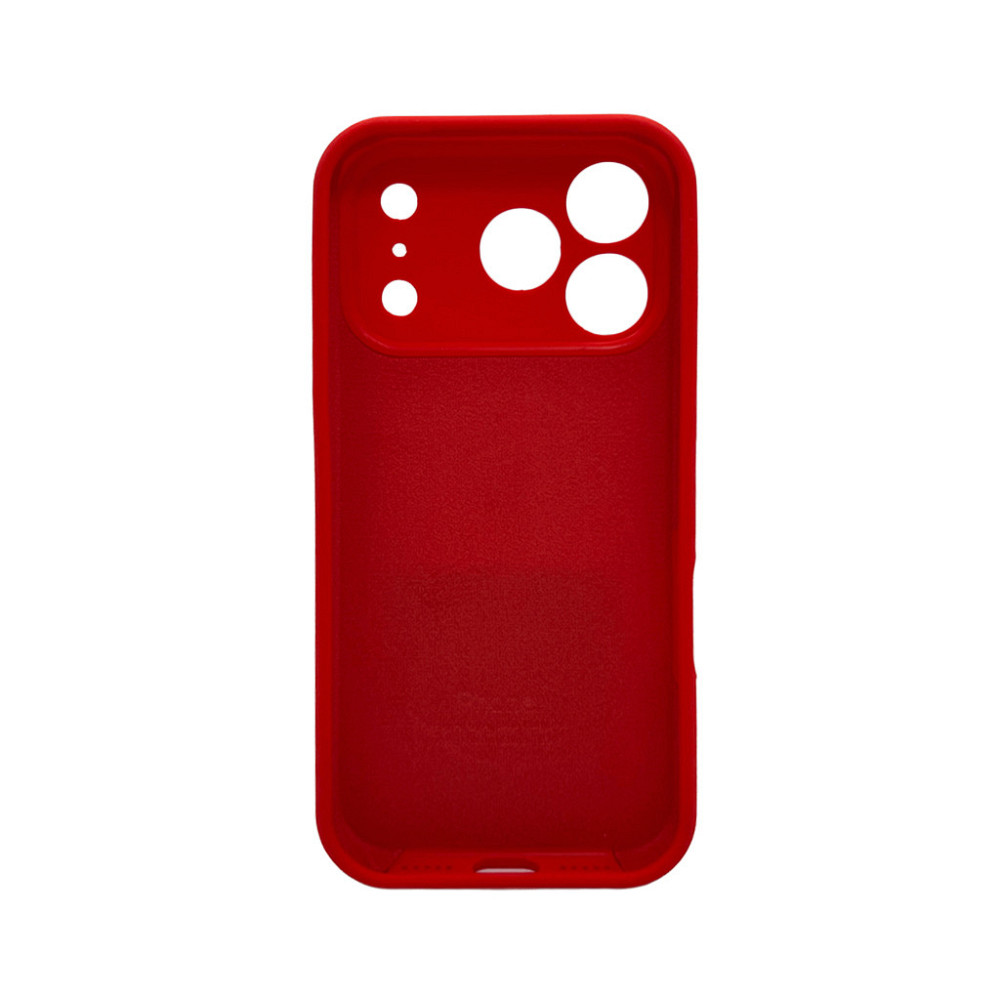 Чохол для смартфона Silicone Full Case AA Camera Protect for Apple iPhone 17 Pro 11,Red Київ - фото 3