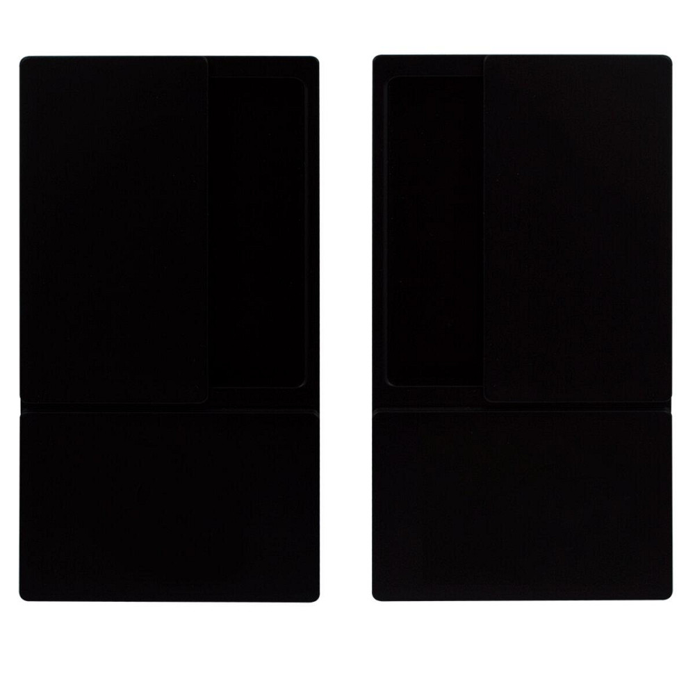 Ручка AGB Art. B300000193 Wave для раздвижных дверей матовый черный Киев - изображение 1