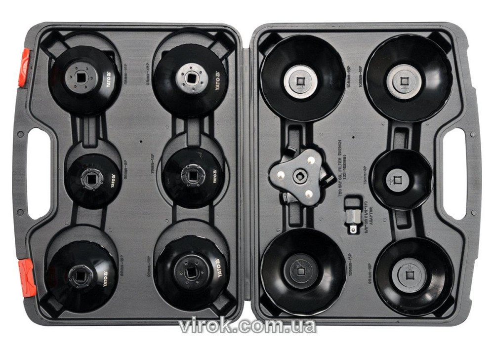 Торцеві головки до оливних фільтрів двигуна М 65 - 120 мм з квадр. 3/8