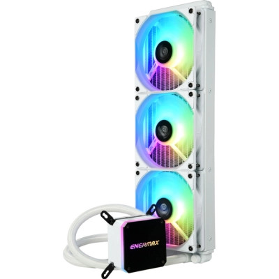 Система жидкостного охлаждения Enermax Liqmax III 360 White ARGB (ELC-LMT360-W-ARGB) Винница - изображение 11